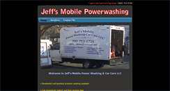 Desktop Screenshot of jeffsmobilepowerwashing.com